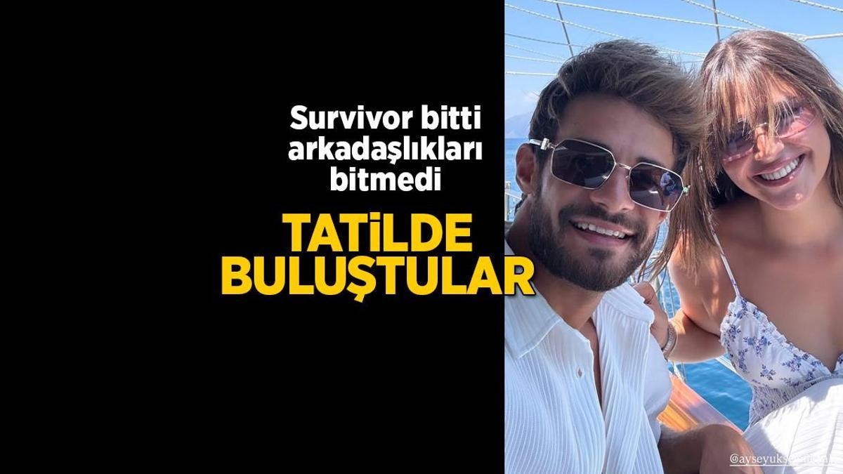 Survivor ging ten onder, maar hun vriendschap niet! Deze keer ontmoetten ze elkaar op vakantie.