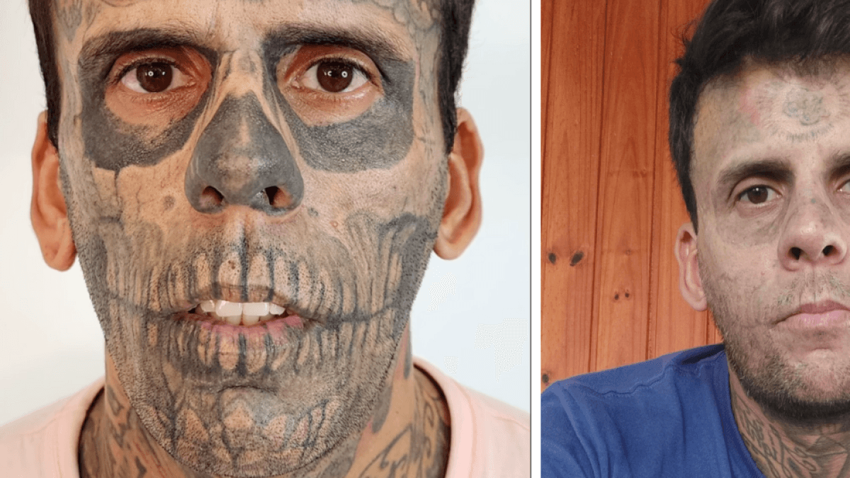 Brezilya'nın en çok dövme yaptıran adamı Leandro de Souza, dövmelerini silmeye karar verdi: "Acı korkunç."