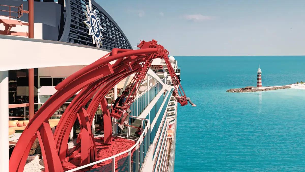 Este é o MSC World America, um cruzeiro de emoções, luxo e muito sabor.