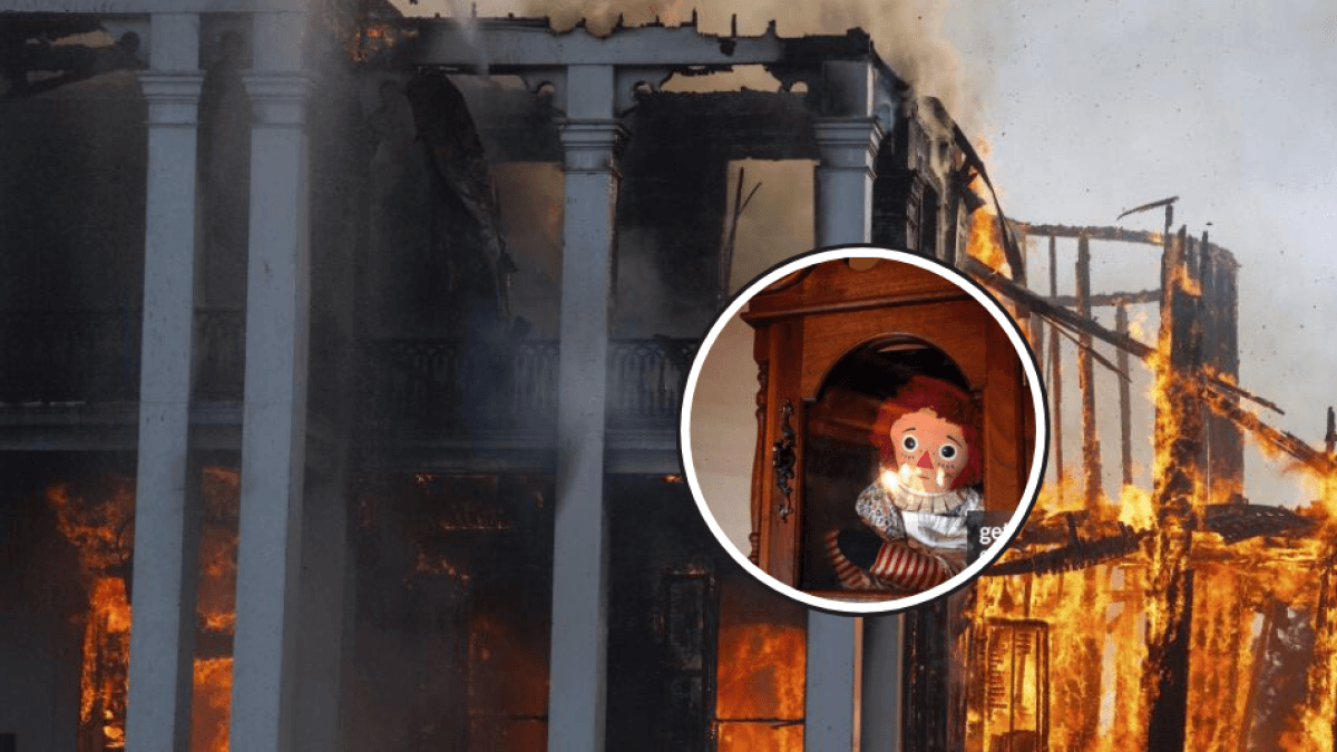 La bambola "Annabelle" è stata spostata dal museo Warren e, per coincidenza, nel luogo in cui è arrivata c'è stato un incendio: sostengono che sia posseduta.