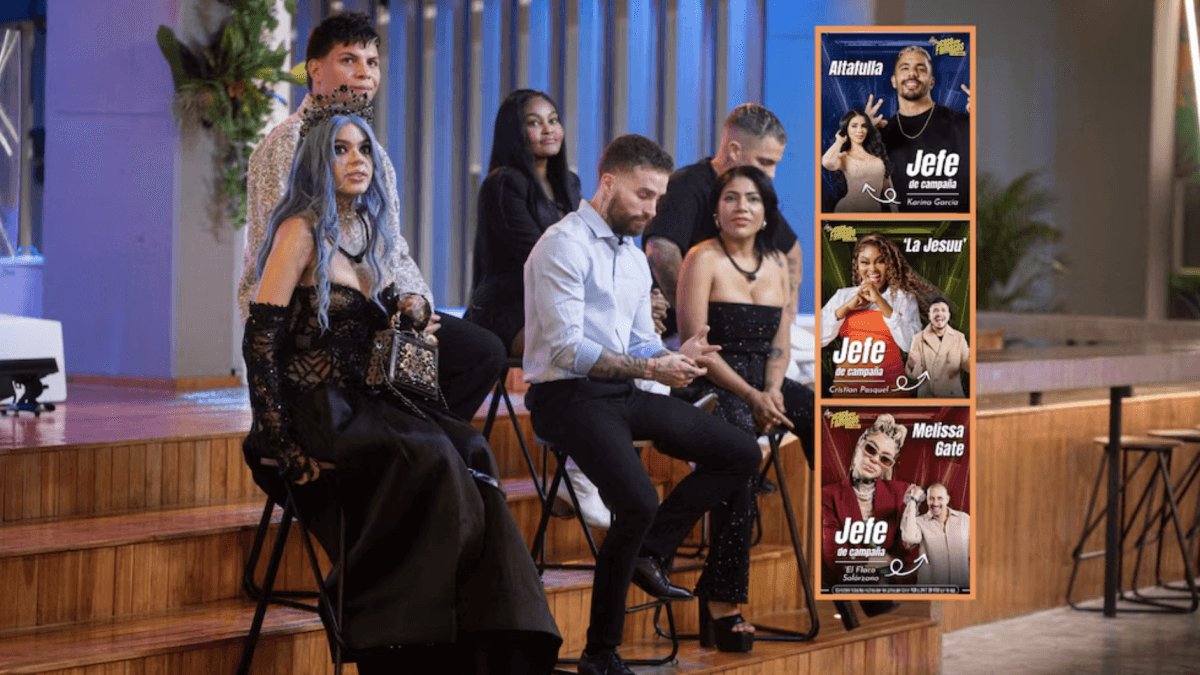 When is the finale of 'La casa de los famosos Colombia'? These are the final five contestants.