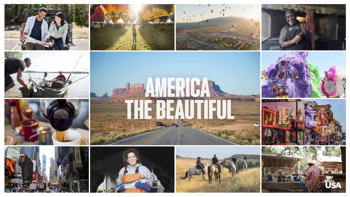 Brand USA präsentiert „America the Beautiful“, seine neue globale Tourismuswerbekampagne.