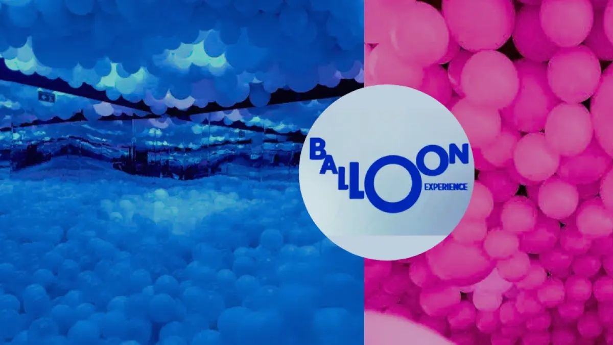 140.000'den fazla topun bulunduğu sürükleyici bir havuz olan Balloon Experience, Bogota'daki Plaza Central'a varıyor.
