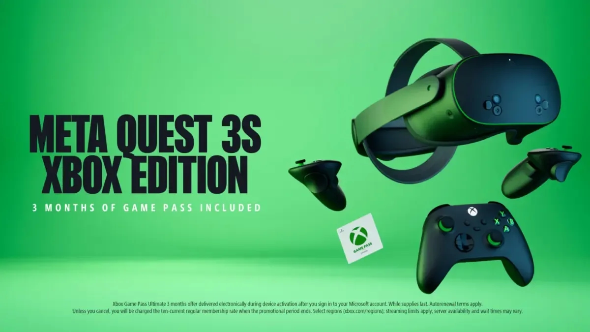 Xbox и Meta запускают гарнитуру смешанной реальности с Game Pass: это ограниченная версия Quest 3S