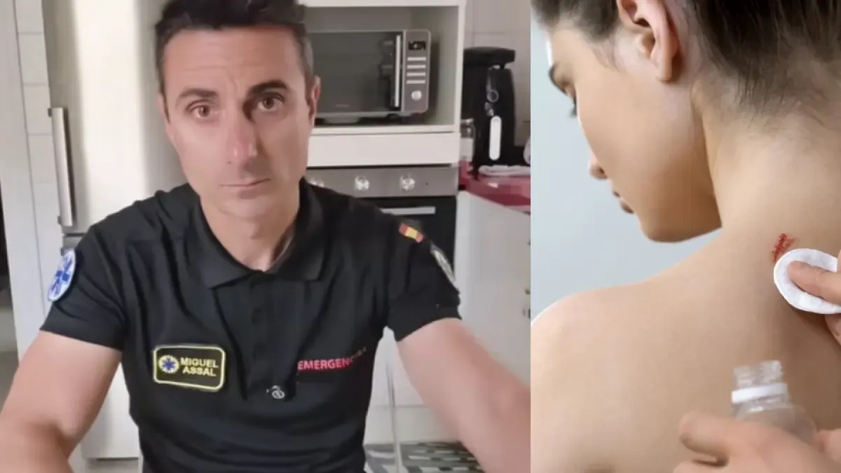 Un esperto di primo soccorso spiega come pulire una ferita senza acqua ossigenata o alcol: "La cura potrebbe essere peggiore della malattia"