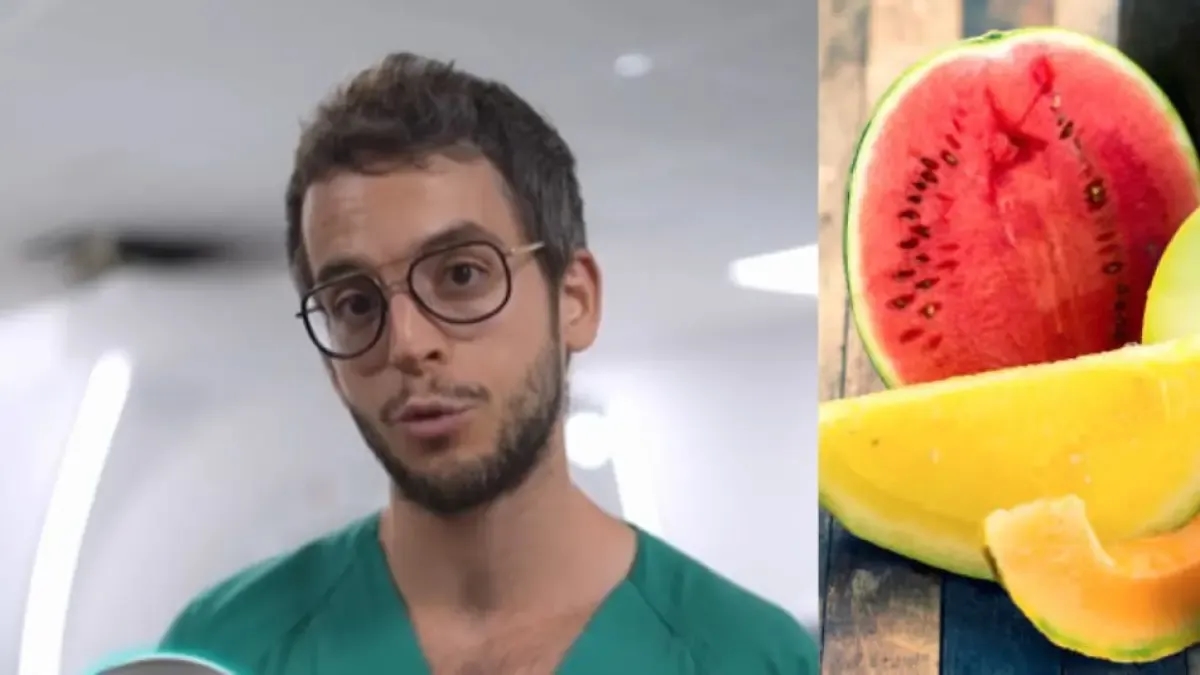 Dokter José Manuel Felices waarschuwt tegen het eten van ananas, watermeloen en meloen: "Je kunt er wakker van worden en naar het toilet moeten."