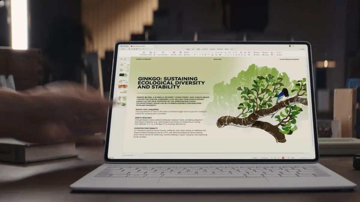 Huawei MatePad Pro 2025 : voici comment fonctionne son écran PaperMatte pour un travail sans éblouissement.