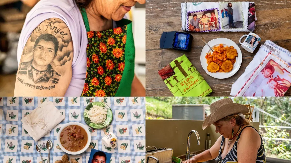 Le madri dei falsi positivi provenienti dalla Colombia sono raccontate nel libro "Para El Alma", un libro di cucina che unisce i sapori e i ricordi di un Paese.