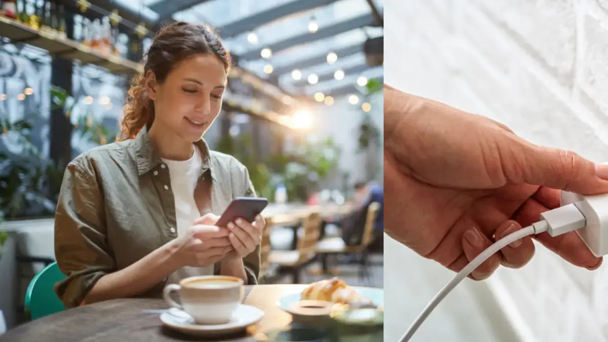 Eine Frau lud ihr Mobiltelefon in einem Restaurant auf und als sie die Rechnung erhielt, wurde ihr dieser „Service“ in Rechnung gestellt.