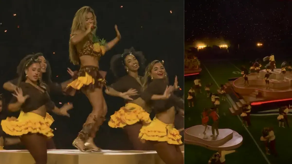 Este foi o show de Karol G no intervalo do jogo Chiefs vs. Chargers durante a visita da NFL ao Brasil.