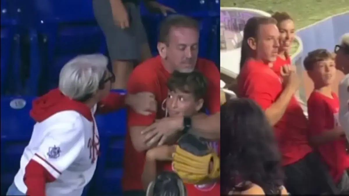 Vídeo | Torcedor furioso é criticado por roubar a bola de home run de um garoto em jogo de beisebol: O garoto foi recompensado com algo muito melhor.