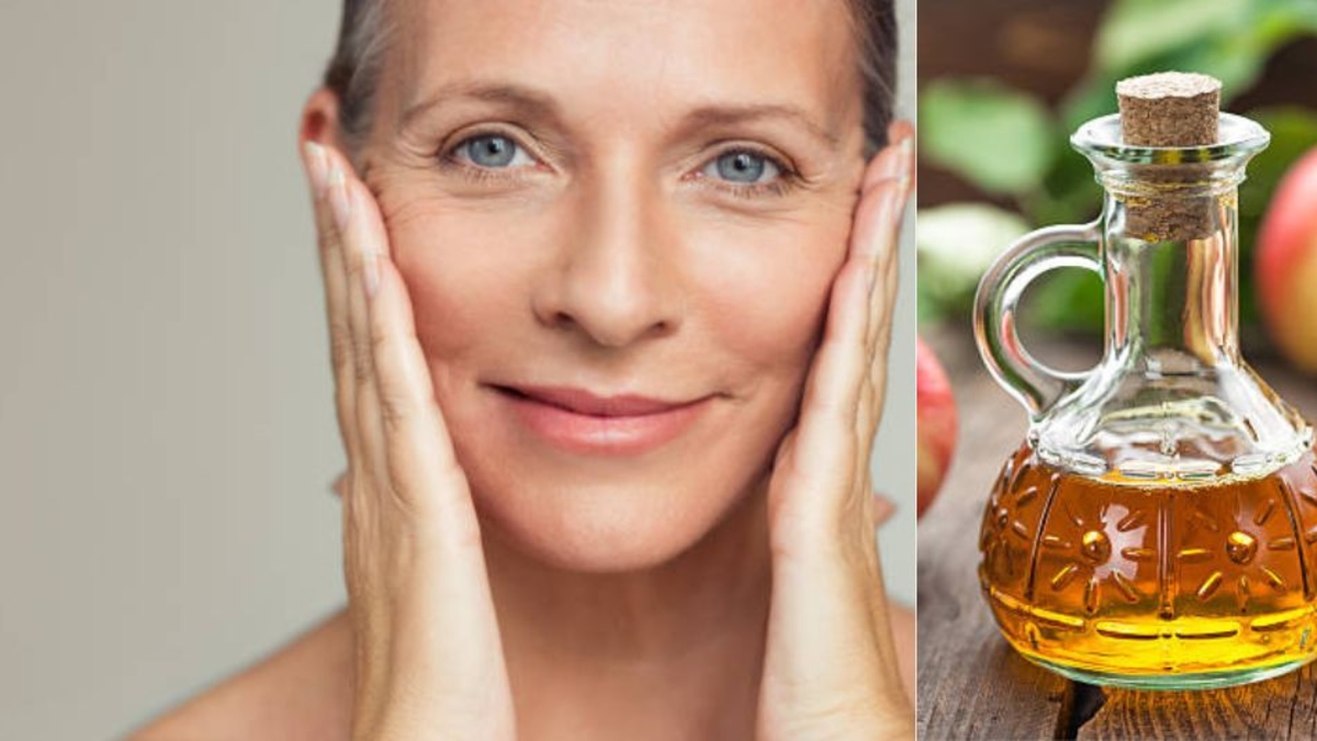 Elma sirkesinin en büyük faydasını keşfettiler: Yüzdeki kırışıklıkları gidererek daha genç bir görünüm sağlıyor