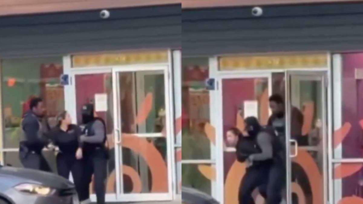 Video legt brutale aanval vast op Colombiaanse werknemer in de Verenigde Staten terwijl ze werd vastgehouden: 'Ik heb papieren'