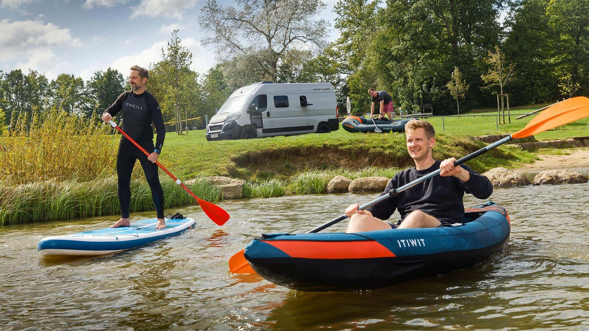 Kayak, Packraft and SUP: Water sports equipment from Decathlon tested