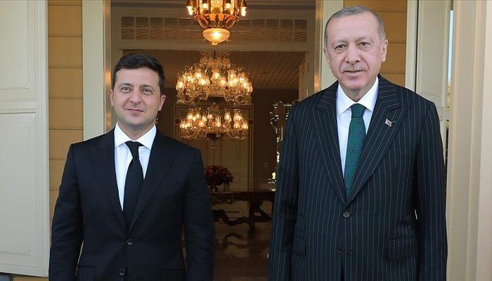 Президент Эрдоган провел телефонный разговор с украинским лидером Владимиром Зеленским