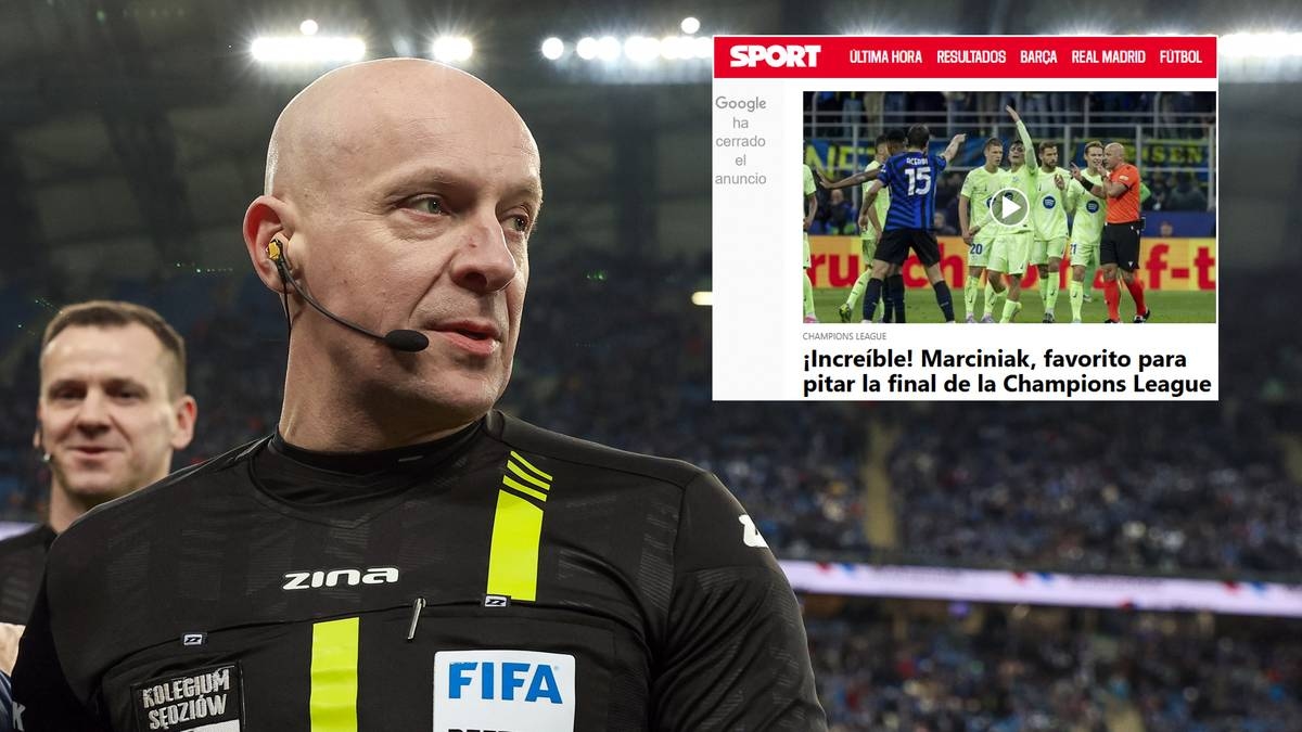Marciniak ist wieder in den Nachrichten. In Spanien glaubt man es nicht!