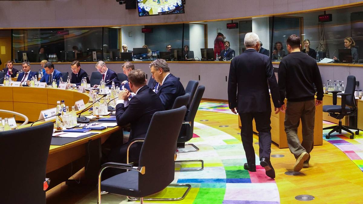 Leiders van de Europese Unie steunen Oekraïne. Eén land heeft zich afgescheiden.
