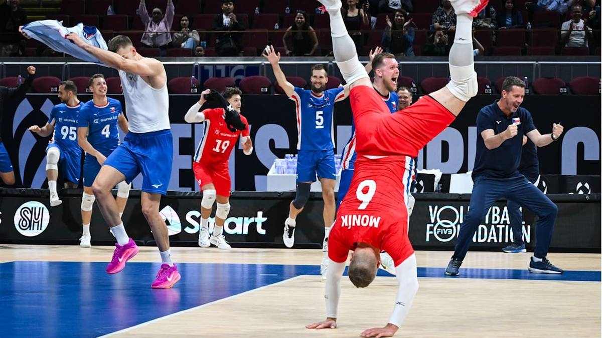 Campeonato Mundial de Vôlei Masculino de 2025: Tunísia x República Tcheca. Cobertura e resultados ao vivo.