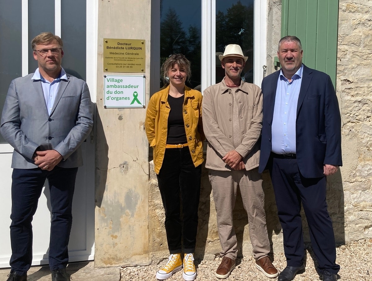 Maranville, the second commune in Haute-Marne, ambassador for organ donation