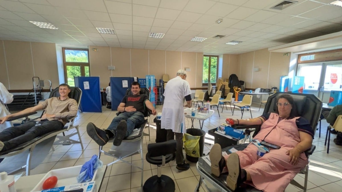 Una generosa donación de sangre