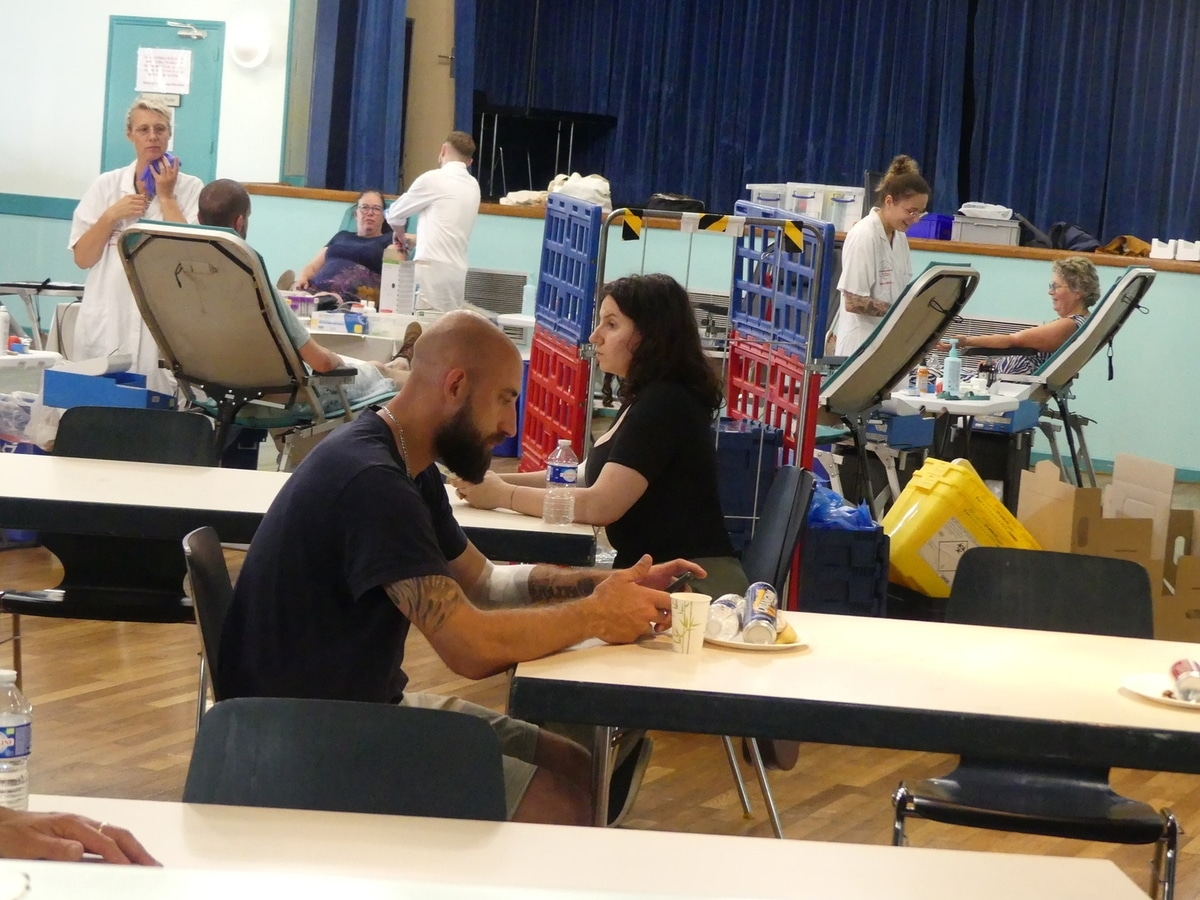 Una buona raccolta per la donazione del sangue