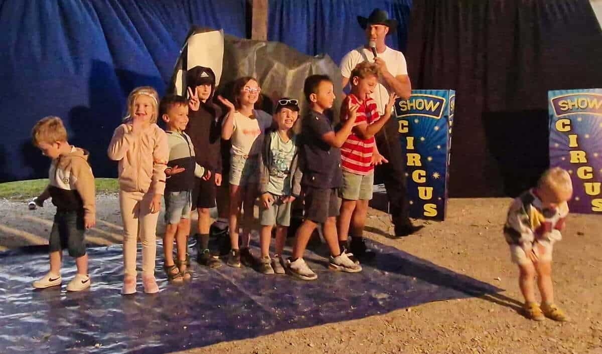 Eine Zirkusshow, die begeisterte