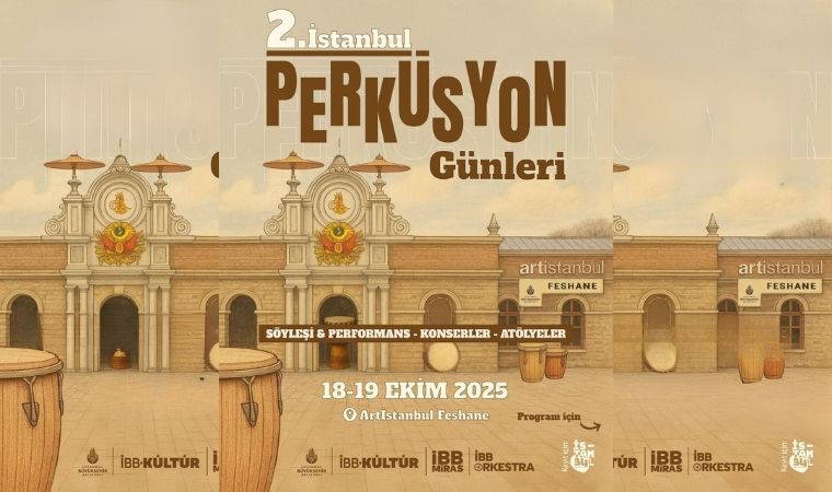 Artİstanbul Feshane'de 2. Perküsyon Günleri başlıyor!