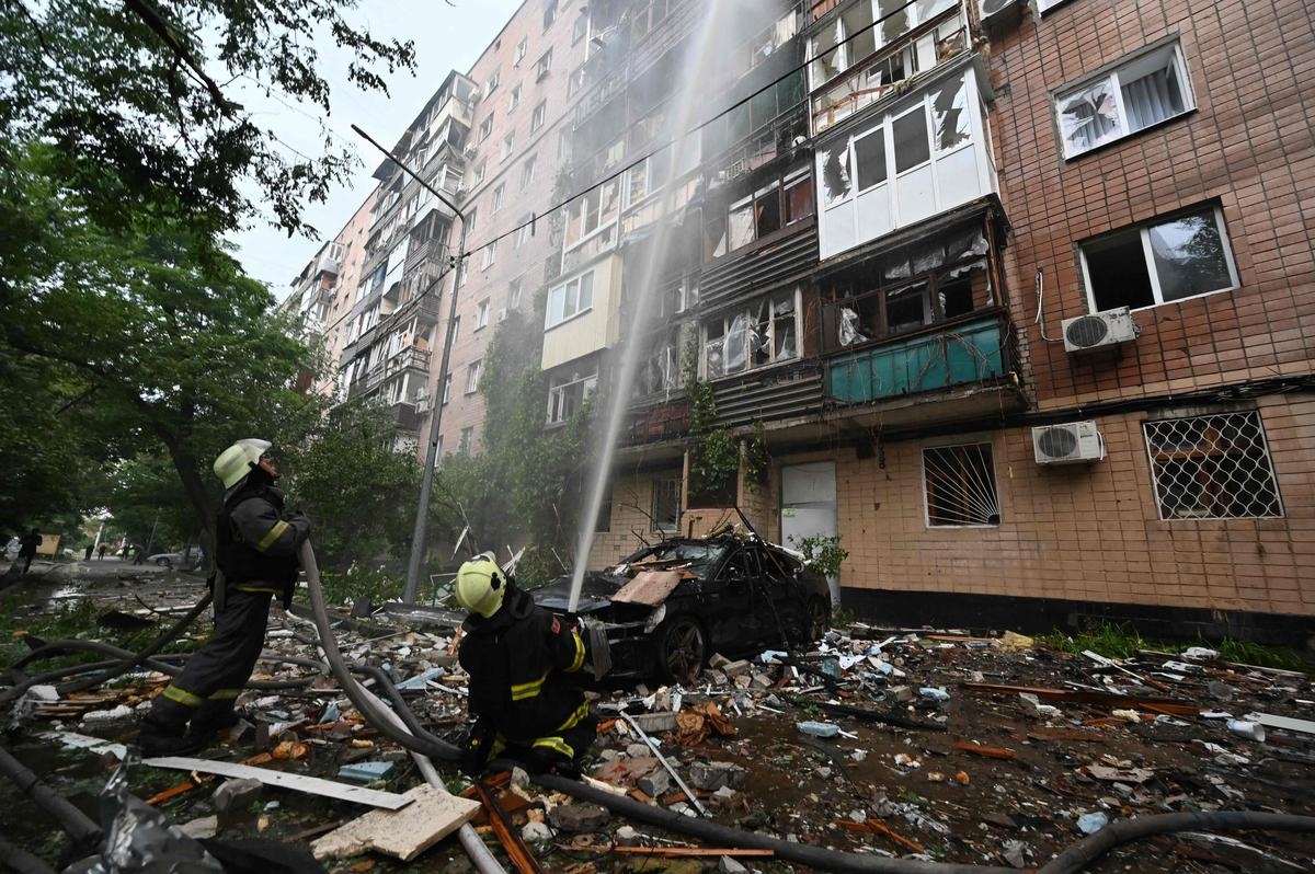 War in Ukraine: One dead in Russian bombing of Dnipropetrovsk region