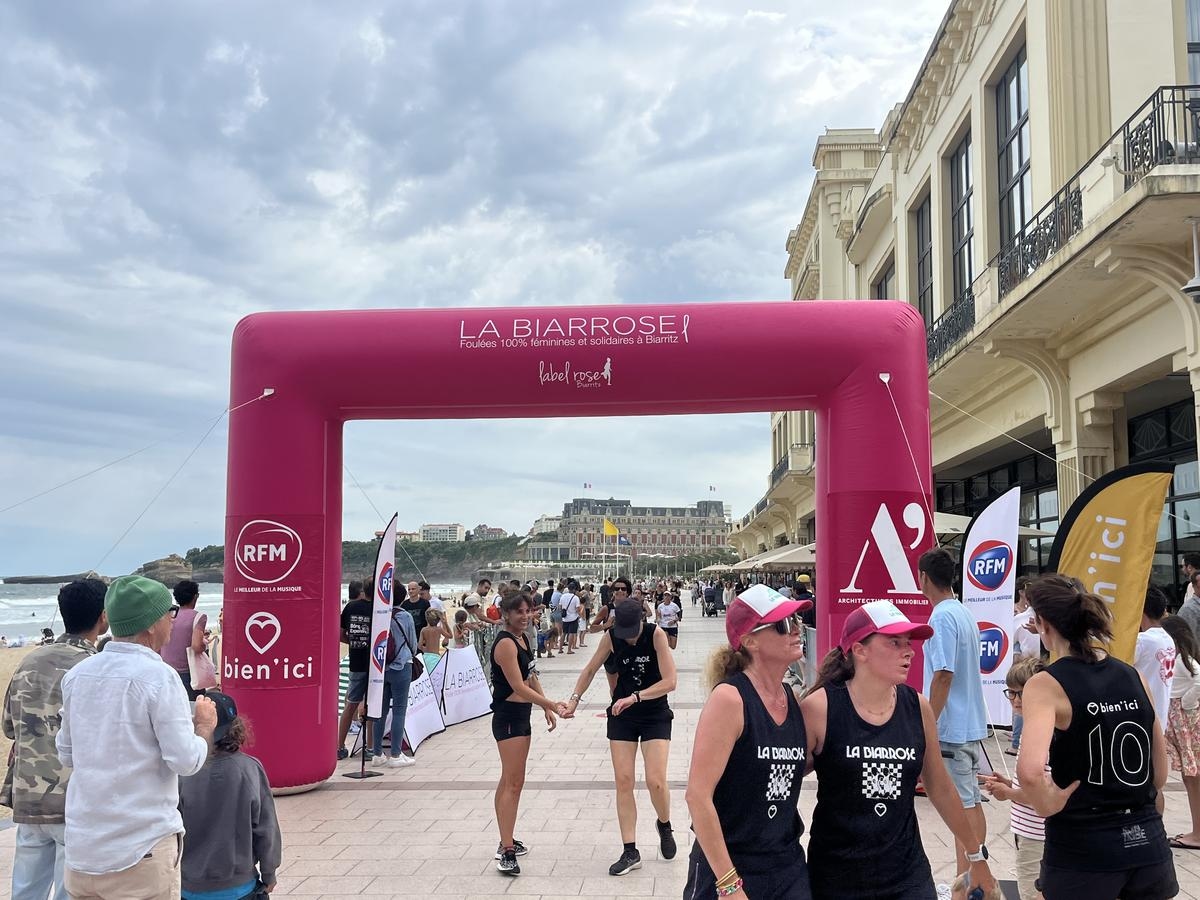 Biarritz: mais de 1.000 corredores para o décimo aniversário da Biarrose