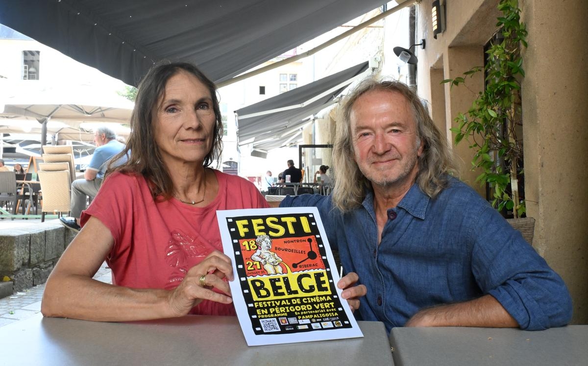 Por que um festival de cinema belga está sendo realizado em Dordonha?