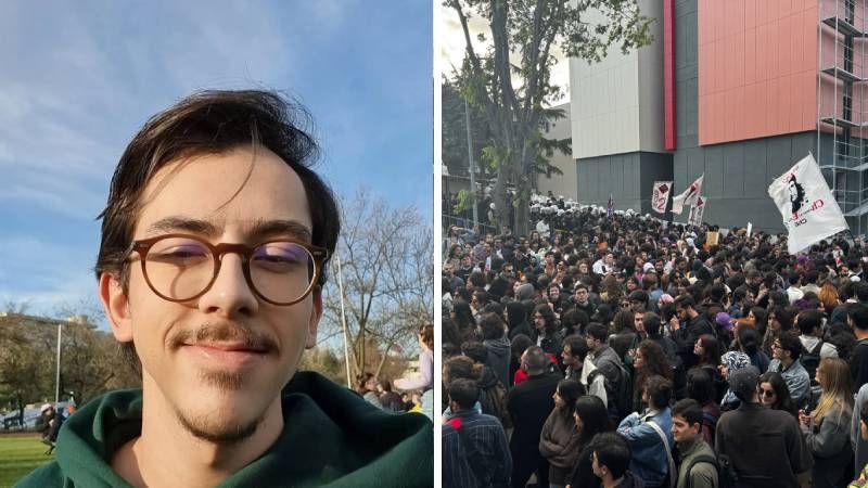 Boğaziçi Üniversitesi’ndeki Nureddin Yıldız protestolarını takip ederken gözaltına alınan gazeteci Can Öztürk hâkim karşısına çıktı