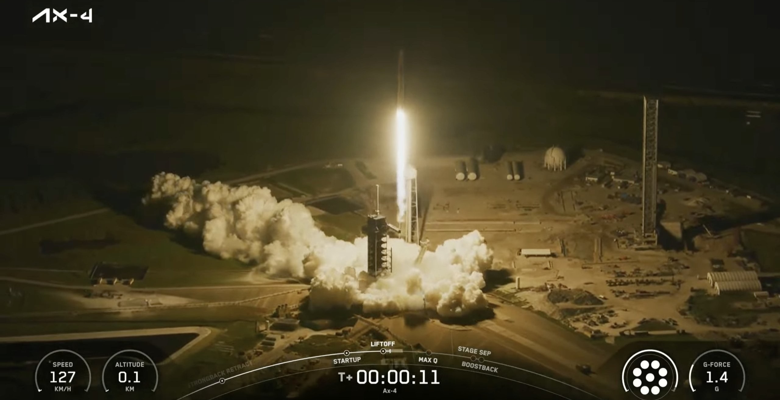 Segundo Polo no espaço decola de Cabo Canaveral, liderando a primeira missão polonesa à ISS