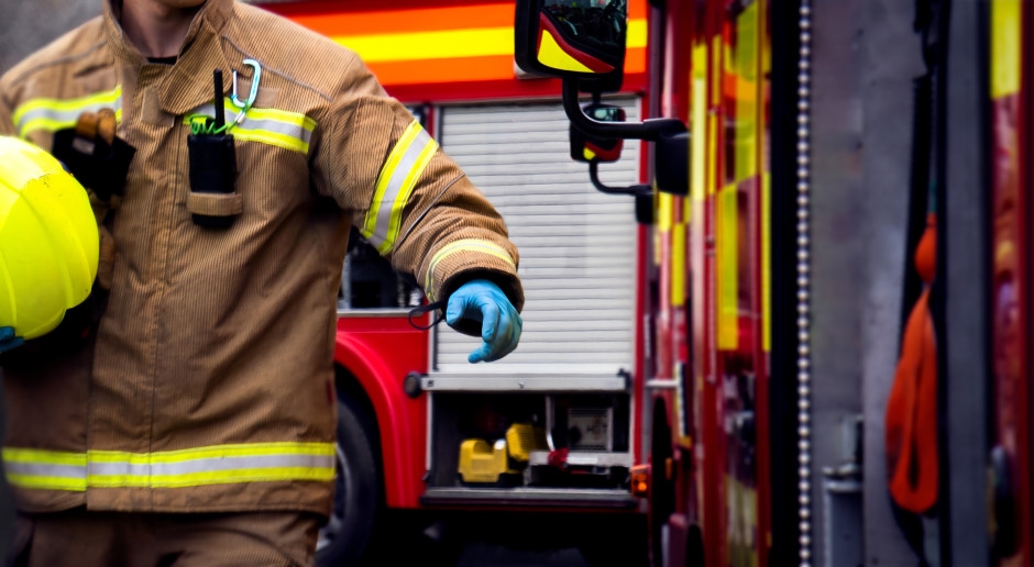 Terrible fire in Chorzów. A woman jumped out of a window, one person burned to death.