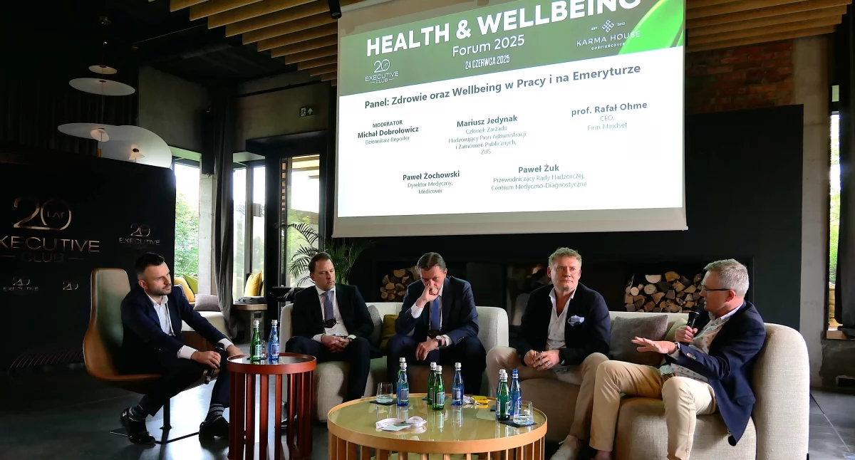 Prof. Rafał Ohme: "O esgotamento é um custo, mas investir no bem-estar traz um retorno quíntuplo" - o programa "Moje Zdrowie" como um novo padrão de prevenção no trabalho