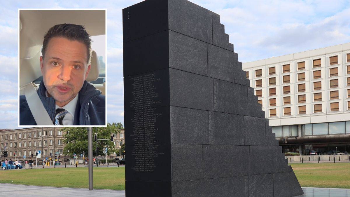 Trzaskowski's duidelijke standpunt over het Smolensk-monument. "Genoeg verdeeldheid"