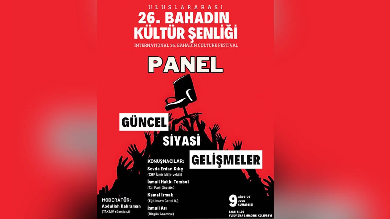 Bahadın Kültür Şenlikleri başlıyor