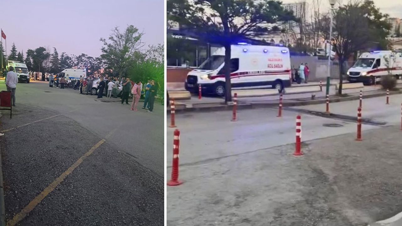 В электрощитовой больницы Анкары вспыхнул пожар! Пациентов эвакуировали.