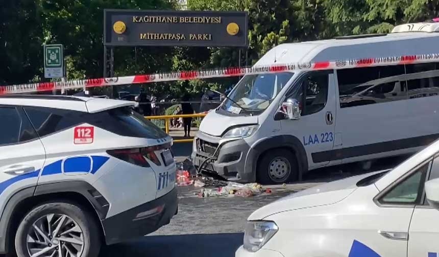 Hulpdienst rijdt in op voetgangers in Kağıthane! 1 dode, 4 gewonden