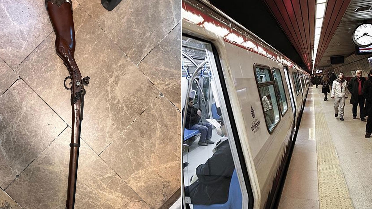 Acciones legales contra un rifle de juguete en una estación de metro
