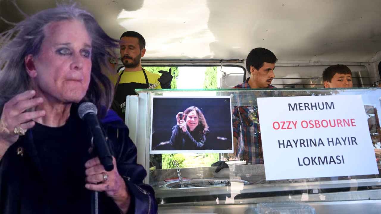 Lokma se distribuyó en Ankara para Ozzy Osbourne