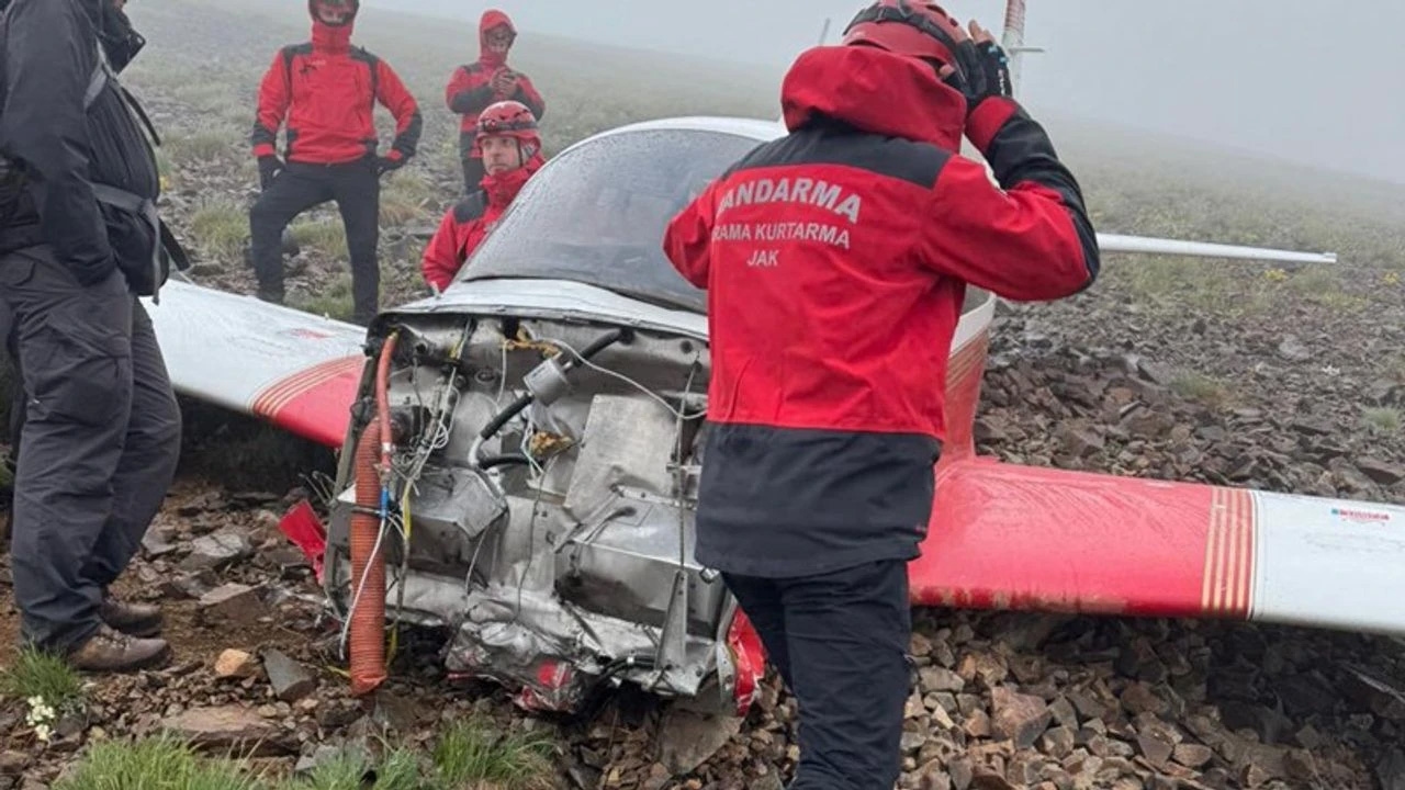 Le moment où l'avion s'est écrasé dans les montagnes Kaçkar a été retrouvé !