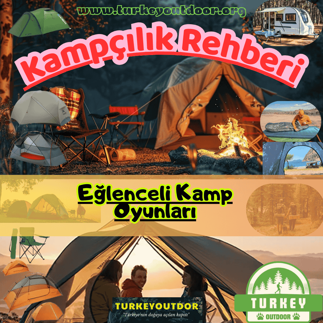 Lustige Campingspiele