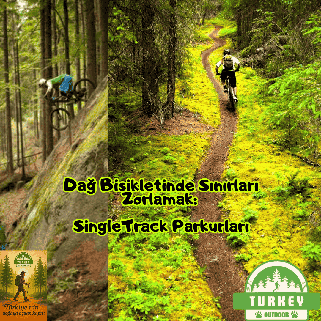 Trilhas SingleTrack em Mountain Bike