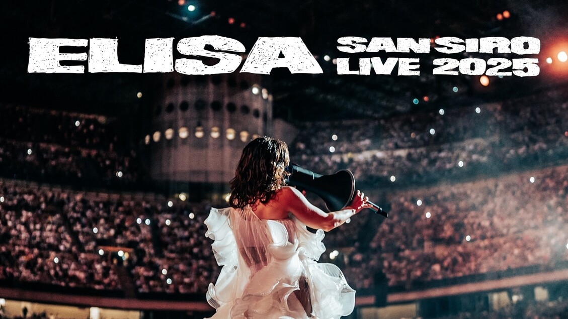 Elisa, the double CD San ​​Siro Live 2025 arrives on November 14th.