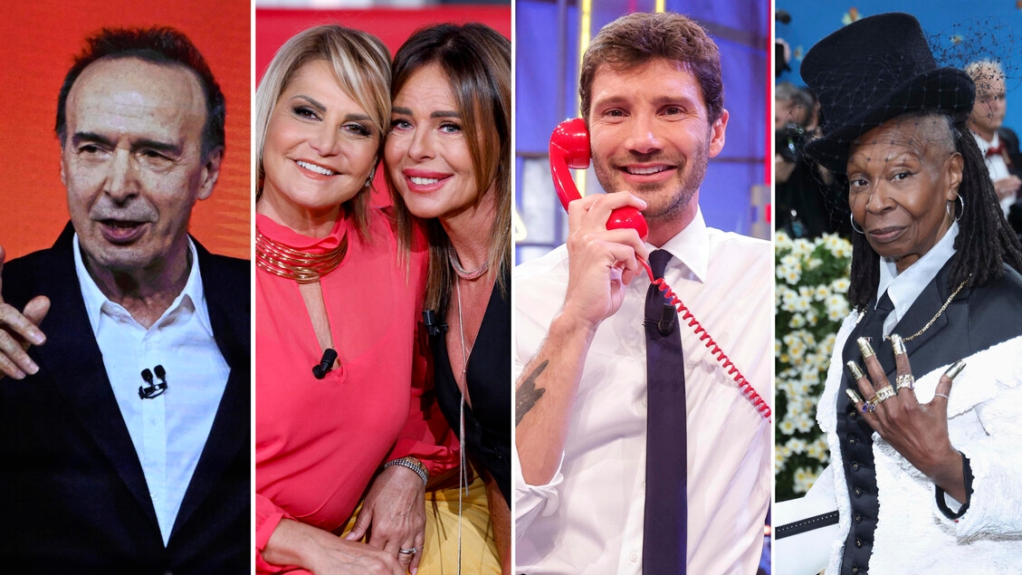 Pioggia di conferme nei palinsesti Rai, arriva Roberto Benigni e 'racconterà San Pietro'. Saltano Perego-Ventura. La sorpresa Whoopi Goldberg