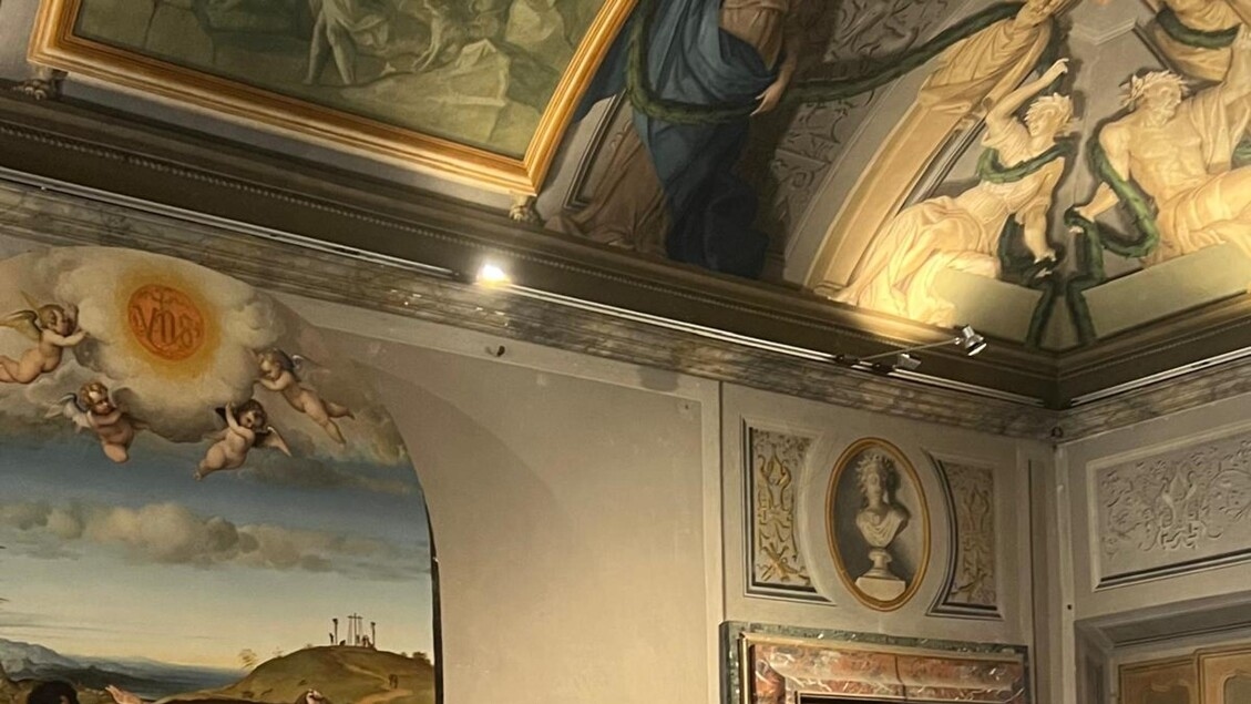 Abel Ferrara in the round at 'La Punta della Lingua' in Jesi
