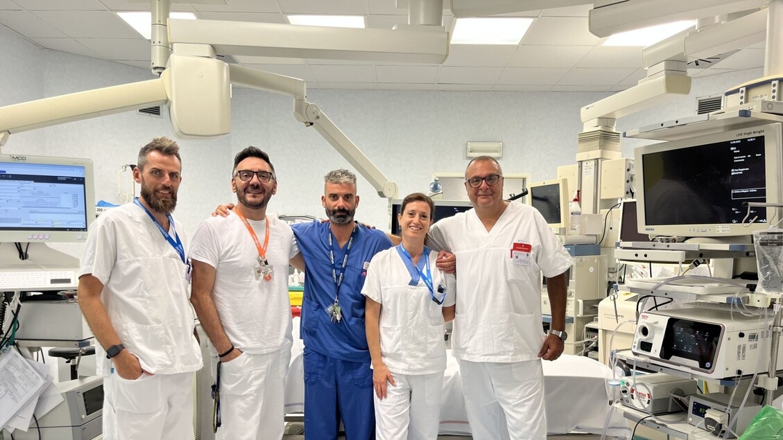 Modena'da minimal invaziv teknikle çıkarılan neoplastik lezyon