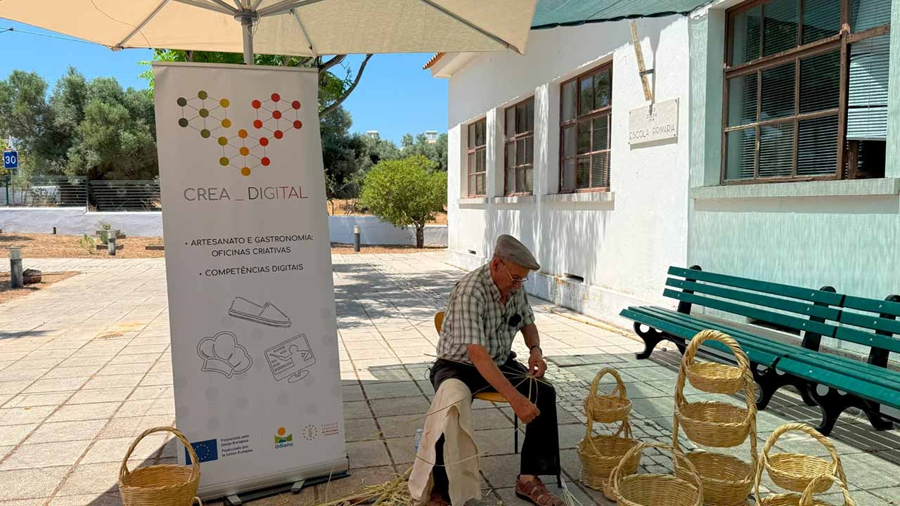 Odiana ensina seniores de VRSA a redescobrirem a arte da cestaria