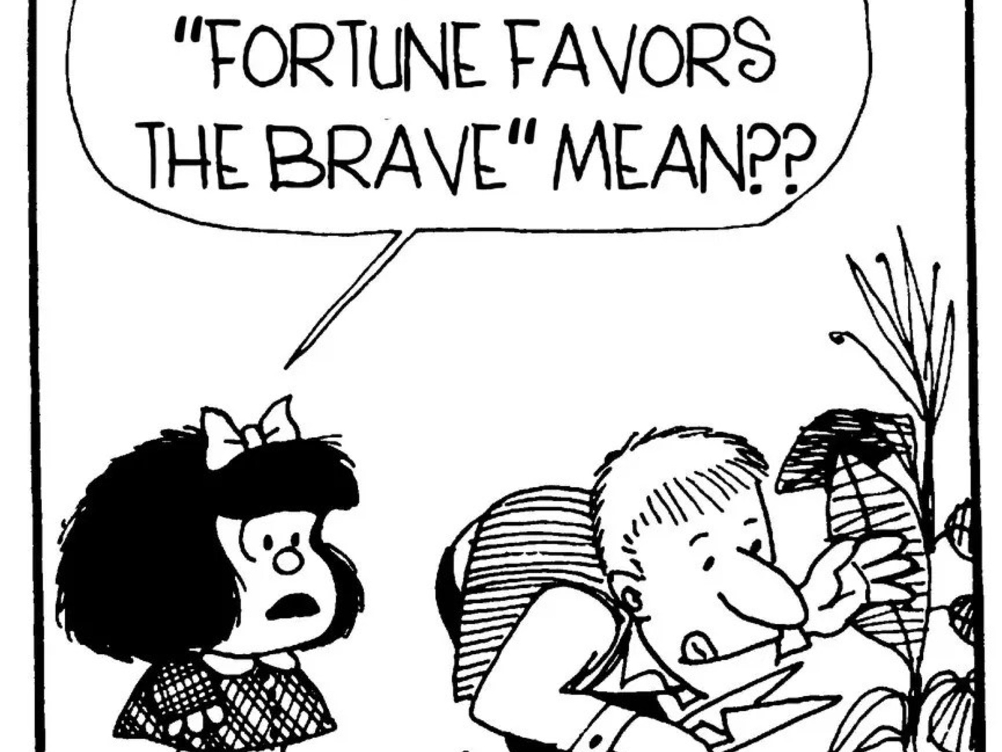Mafalda, la niña más contestataria, sale a la venta en inglés