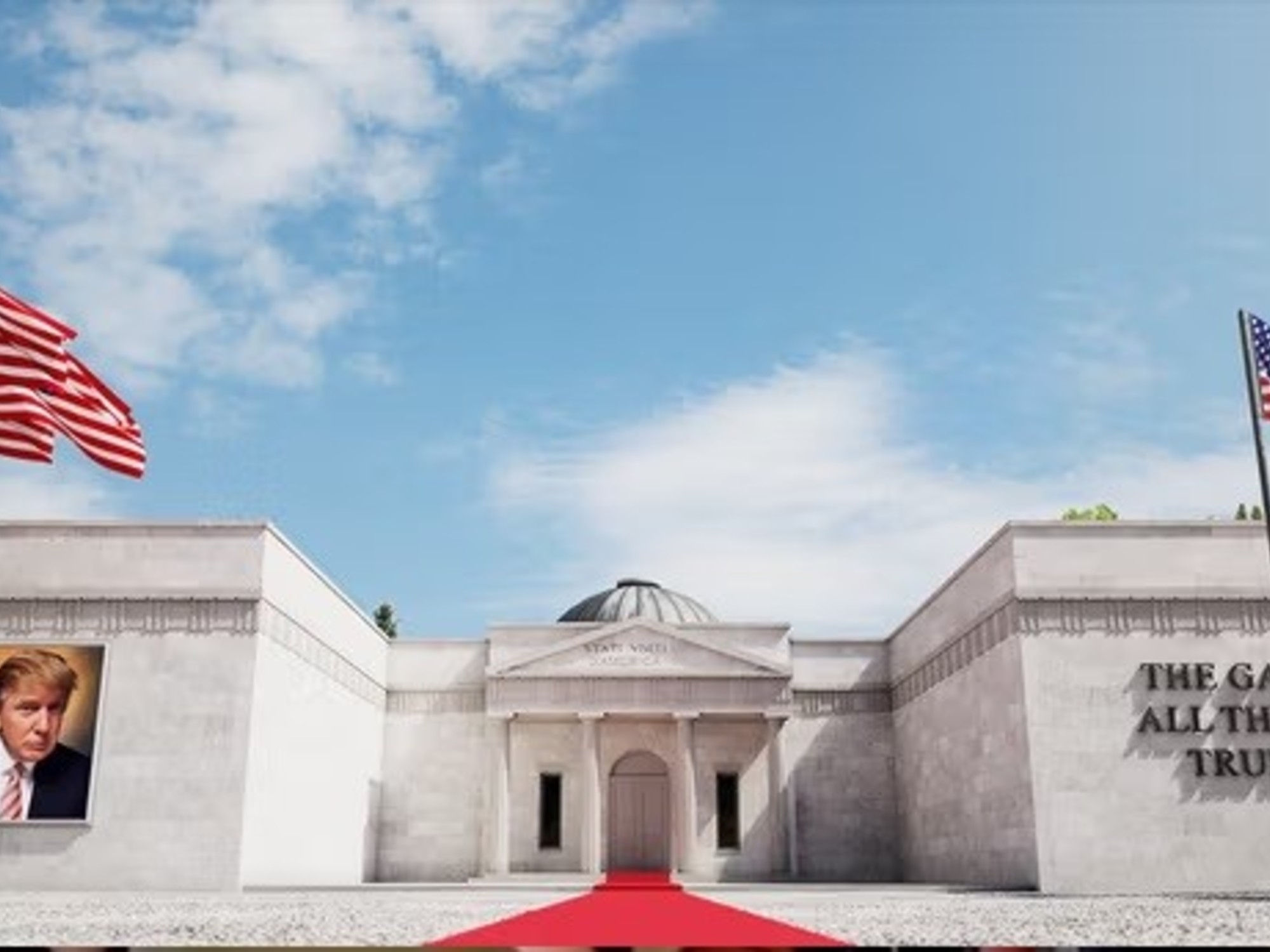 Stany Zjednoczone mogłyby zorganizować wystawę pamiątek po Trumpie w swoim pawilonie na Biennale w Wenecji.